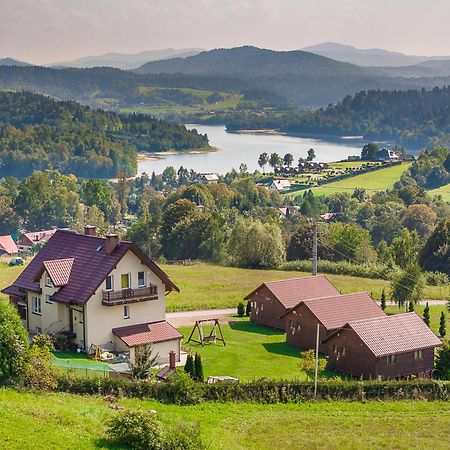 "Widokowe Wzgorze"Domki Z Widokiem Na Jezioro W Polanczyku Z Klimatyzacja Villa Exterior photo