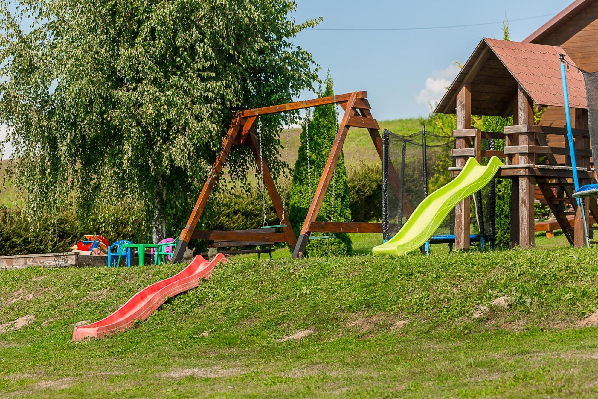 "Widokowe Wzgorze"Domki Z Widokiem Na Jezioro W Polanczyku Z Klimatyzacja Villa Exterior photo